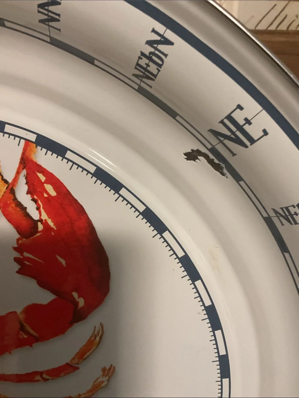 Golden rabbit ceramic lobster set